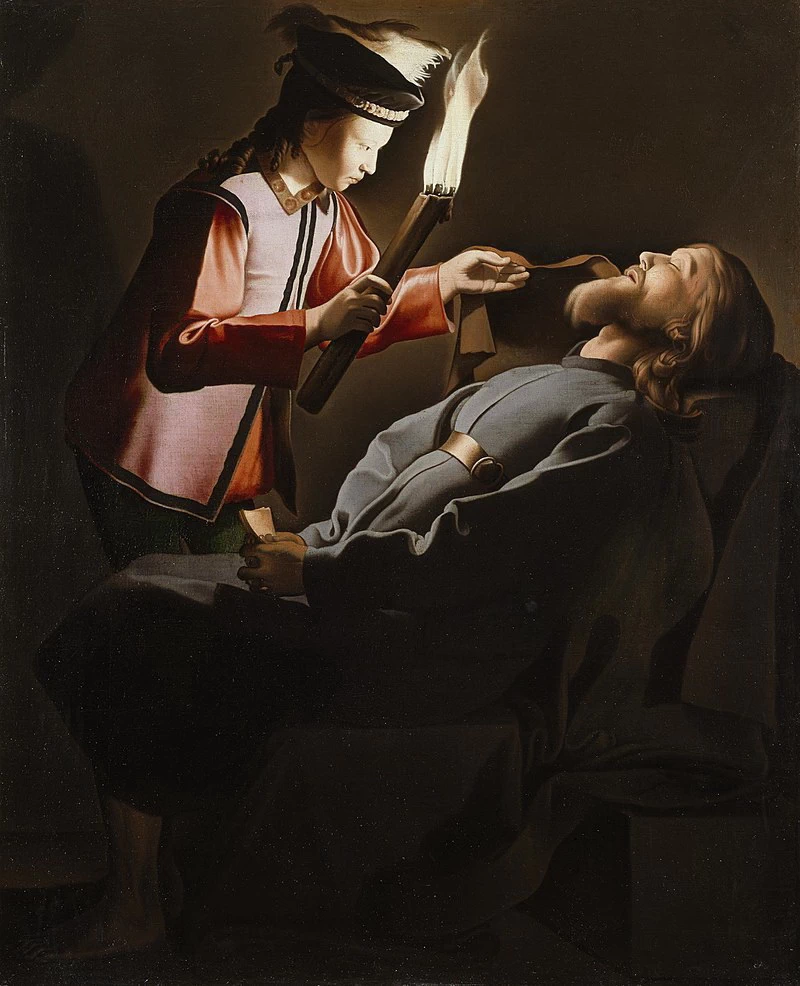 Scoperta del corpo di Sant'Alessio - Musee Lorrain Nancy